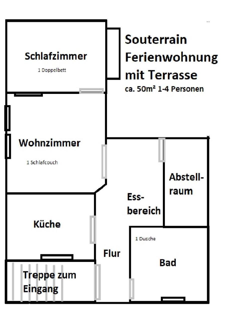 Ferienwohnung Struppi Saechsische Schweiz Struppen Eksteriør billede